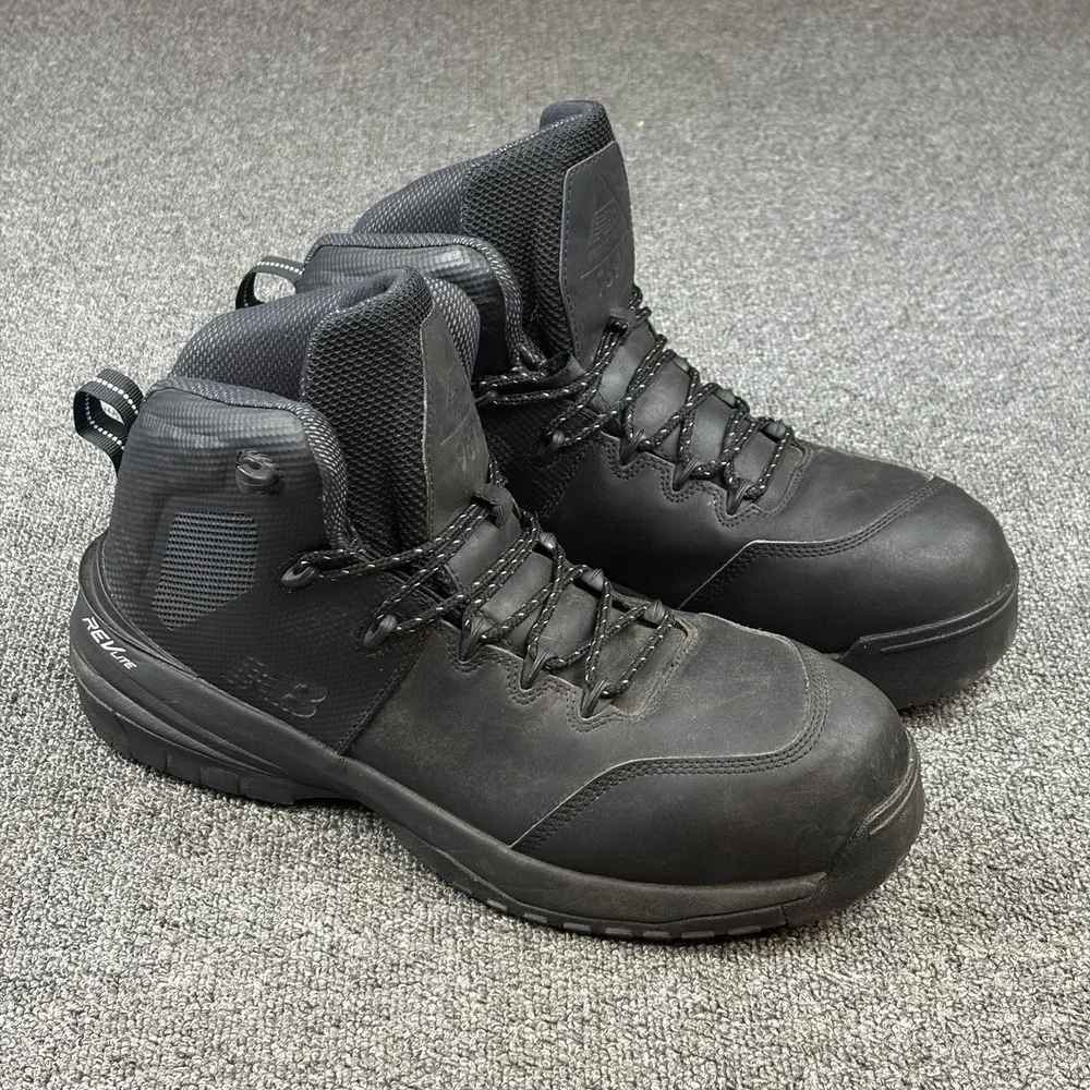 New Balance Industrial 989 MID989G1 Composite Toe Work Boots Black Men's 13 D EH